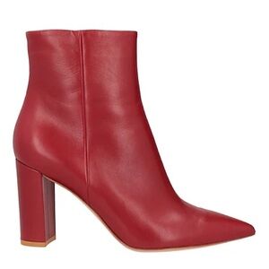 Gianvito Rossi Ankle Boots Red lambskin leather